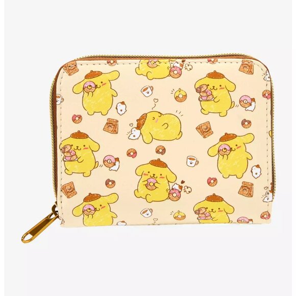 Loungefly Pompompurin Muffin Snacks Mini Zipper Wallet - NWT - Picture 1 of 4